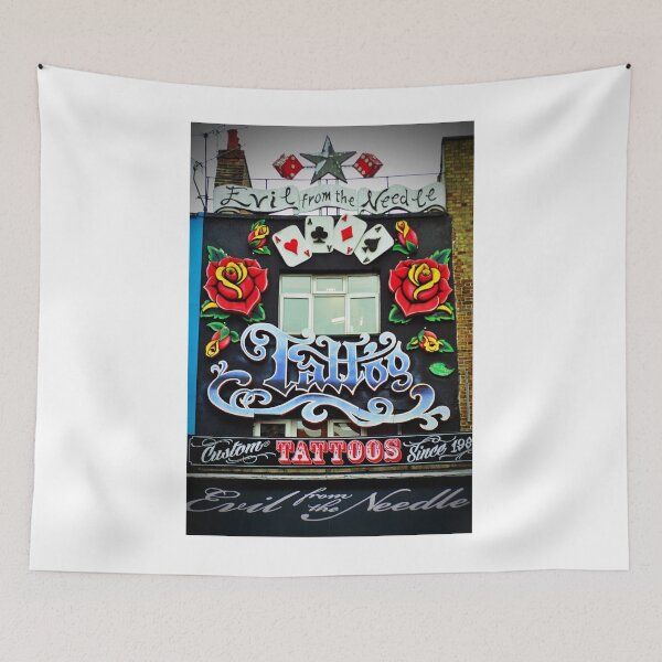 Item preview, Camden Town Colourful Shop Building Facade London designed and sold by AndyEvansPhotos.