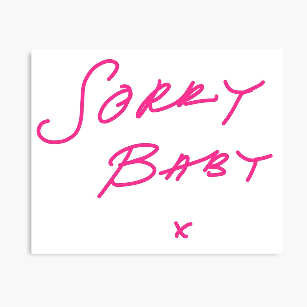 Sorry Baby X - Killing Eve Shirt (Hot Pink)