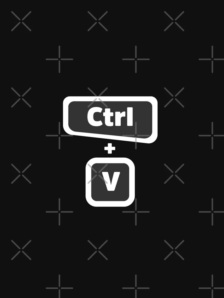 Thumbnail 4 of 4, iPhone Case, Ctrl + V - Computer Programming - Dark Color designed and sold by Programming Jokes.