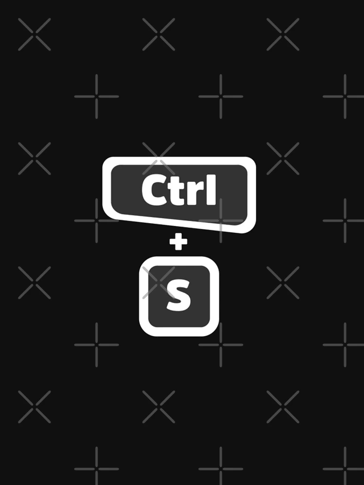 Thumbnail 4 of 4, iPhone Case, Ctrl + S - Computer Programming - Dark Color designed and sold by Programming Jokes.
