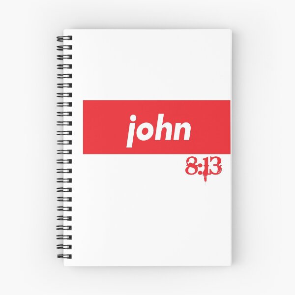 Item preview, John 8:13 Bible Verse Inspirational Religious Biblical Phrase designed and sold by ProjectX23.