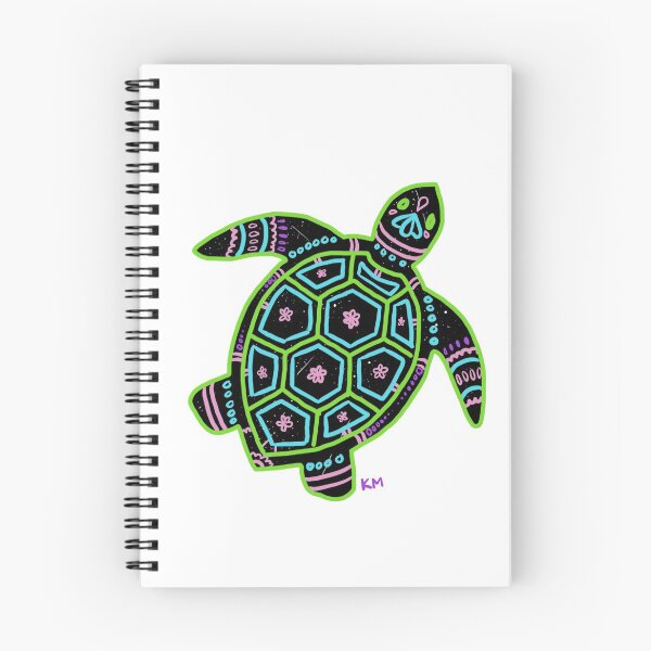 Item preview, Neon space seaturtle designed and sold by CryBabyKayla.