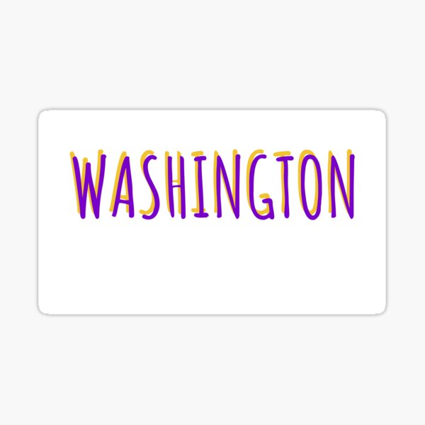 Washington Sticker