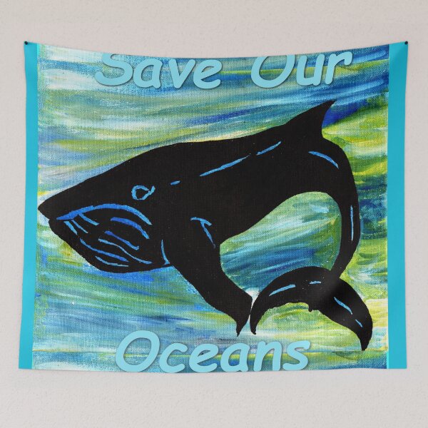 Item preview, Save Our Oceans, Whale designed and sold by Christopher Geary.