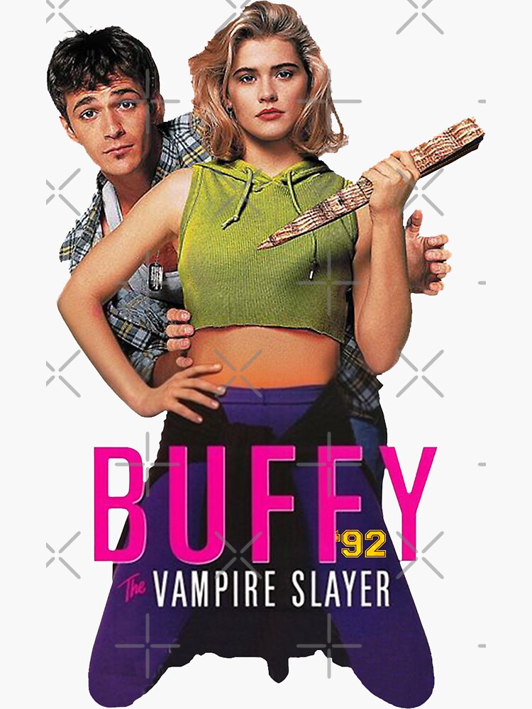 Buffy The Vampire Slayer Sticker For Sale By ConnorMcKee Redbubble