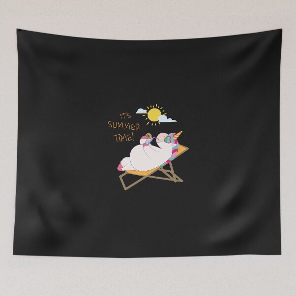 Item preview, Unicorn Relaxing Unicorn Summer Summer designed and sold by horstdesigns.