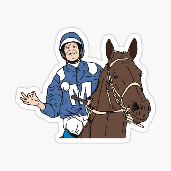 Item preview, Champion Racehorse Winx & Jockey Hugh Bowman designed and sold by rnisbet.