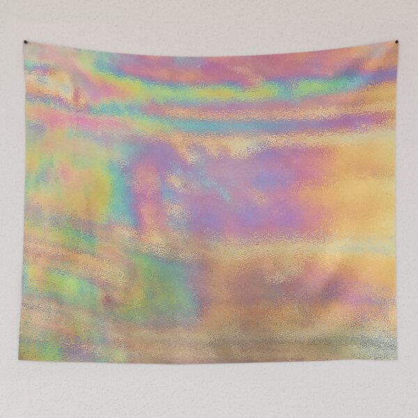 Item preview, Holographic colorful rainbow stripes designed and sold by artsome-design.