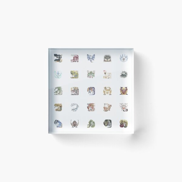 Item preview, Monster Hunter World Tiled Icons designed and sold by StebopDesigns.