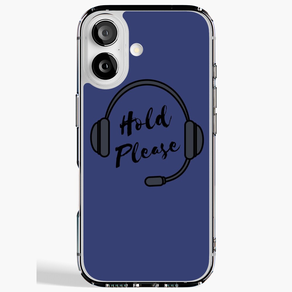 Hold Please! Sticker