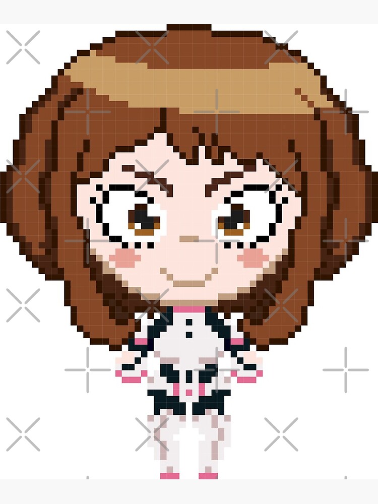 Ochako Uraraka Pixel Art