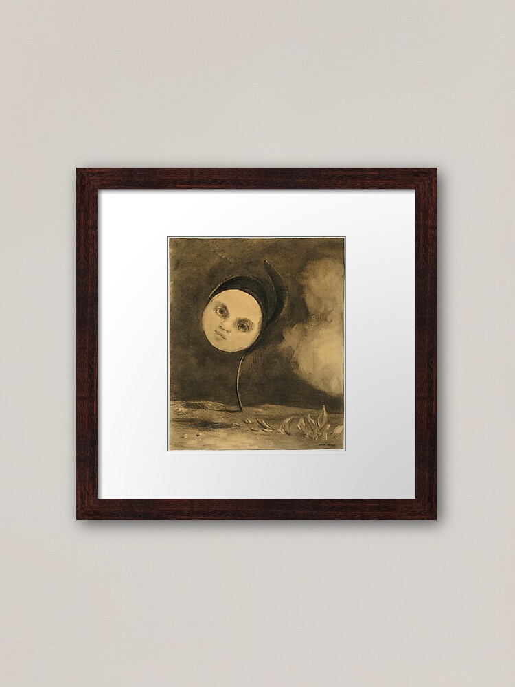 Strange Flower by discount Odilon Redon - 1880