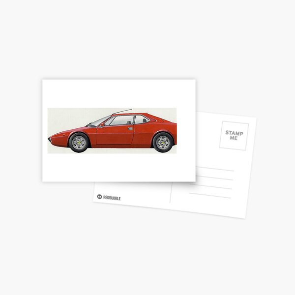 Dino 308 GTB Postcard