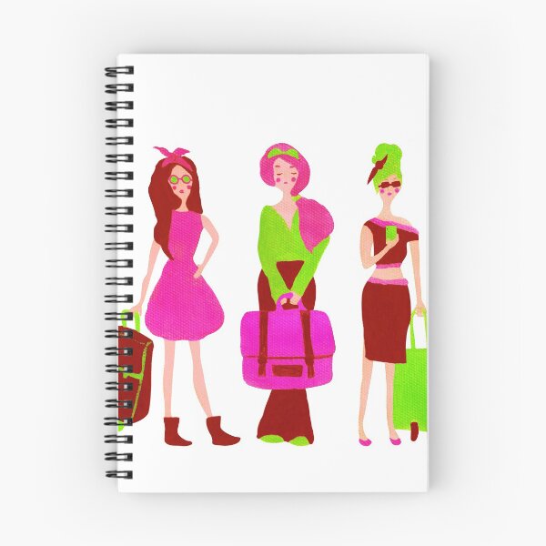Item preview, Suitcase Acrylics Girls designed and sold by nacaca.