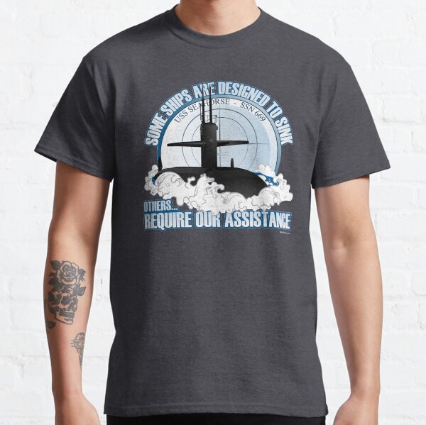 Item preview, Designed To Sink - USS Seahorse - SSN 669 designed and sold by MilitaryVetShop.