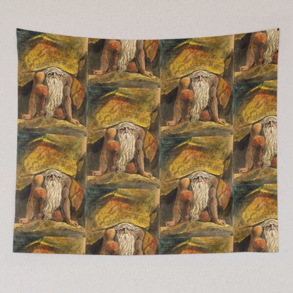 Item preview, Vintage art by William Blake designed and sold by Vintage Designs +.