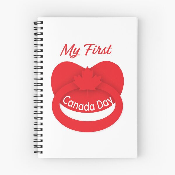 Item preview, My First Canada Day pacifier designed and sold by sigdesign.