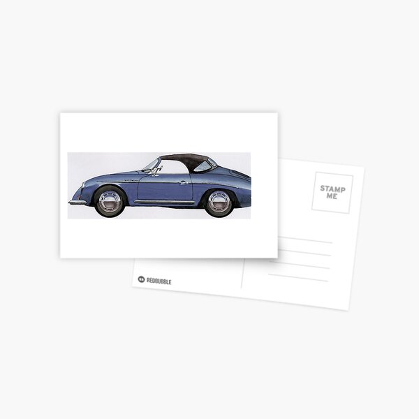 Prsche Speedster Postcard