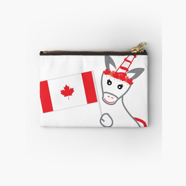 Item preview, Canada Day Unicorn Holding The flag of Canada designed and sold by sigdesign.