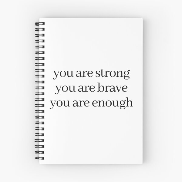 Item preview, you are strong you are brave designed and sold by LeighAnne64.