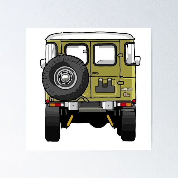 Item preview, Toyota Land Cruiser FJ40 - Back designed and sold by ChaseBig.