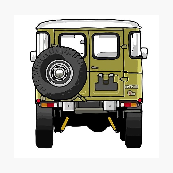 Item preview, Toyota Land Cruiser FJ40 - Back designed and sold by ChaseBig.