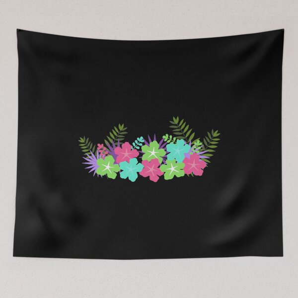 Item preview, Jungle hibiscus palm tropical leaves gift designed and sold by Franja2.