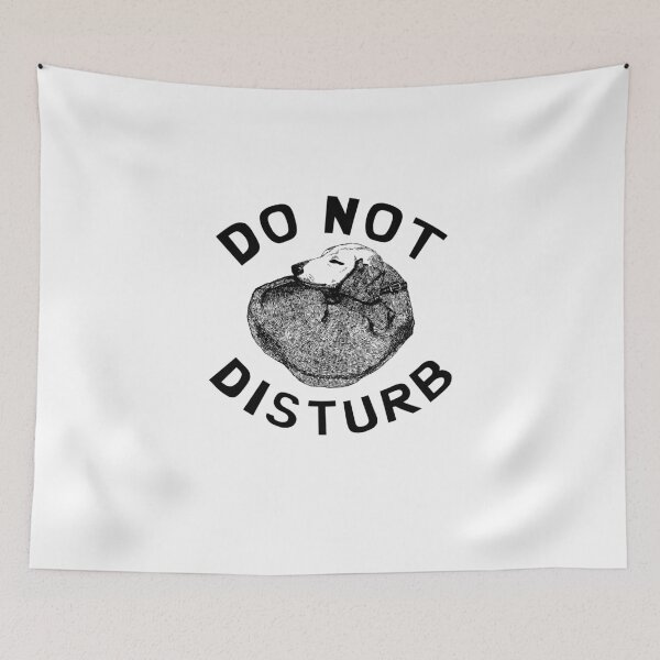 Item preview, Dogs Do Not Disturb - Dog Lover Dogs designed and sold by Superhero Gear.
