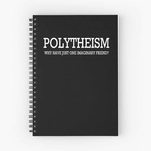 Item preview, Polytheism - Why have just one imaginary friend funny religion religious shirt designed and sold by Dwebster27.