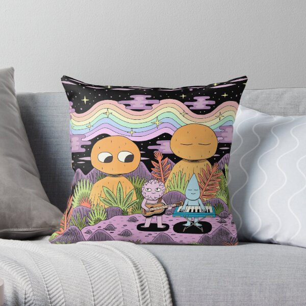 Spectrum Throw Pillow