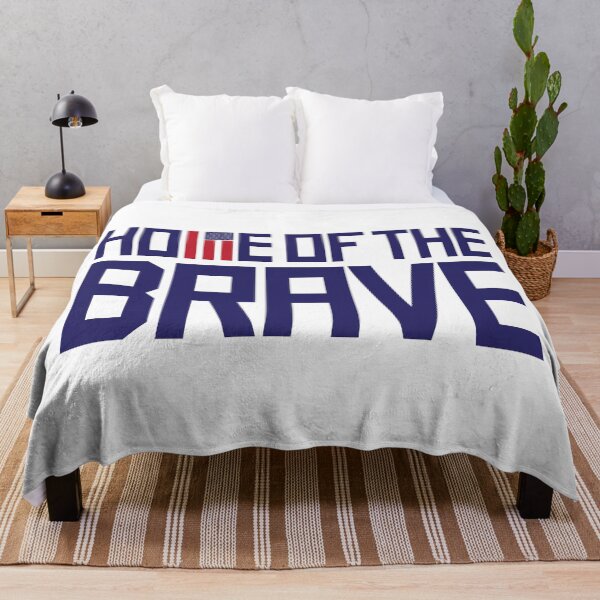 Item preview, HOME of the BRAVE FLAG Celebration Independence Fourth of July designed and sold by gstrehlow2011.