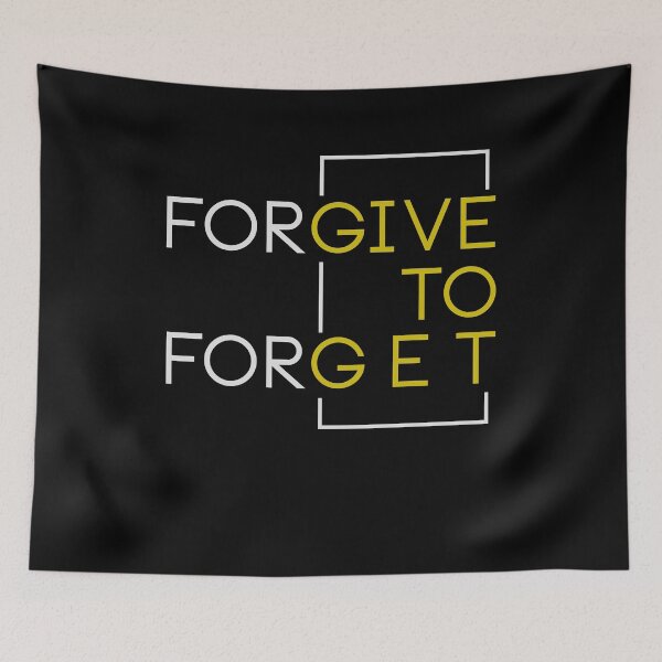 Item preview, Forgive to forget, give to get designed and sold by GoodNewsDesign.