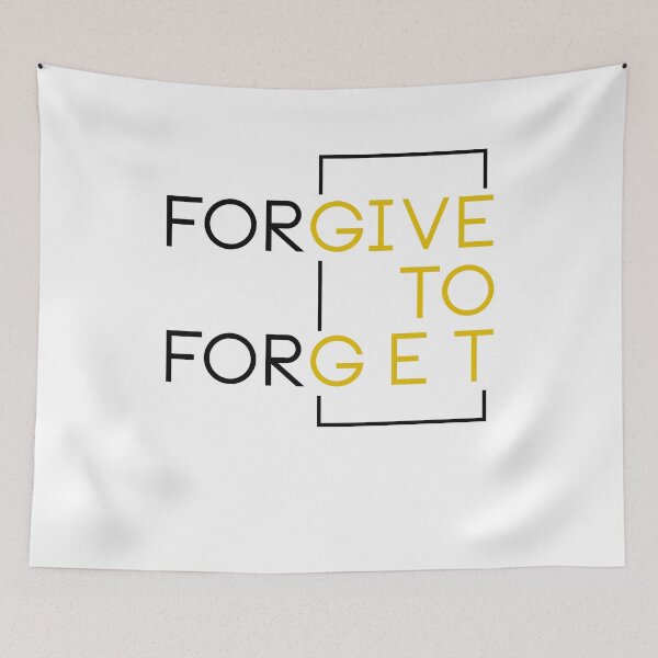 Item preview, Forgive to forget, give to get designed and sold by GoodNewsDesign.