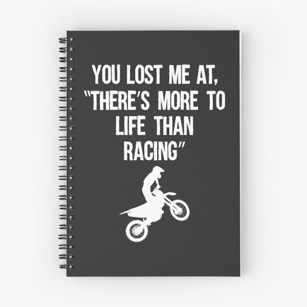 Item preview, You Lost Me  At Motocross Racers Dirt Bike Racing Motorcycles designed and sold by shoutoutshirtco.