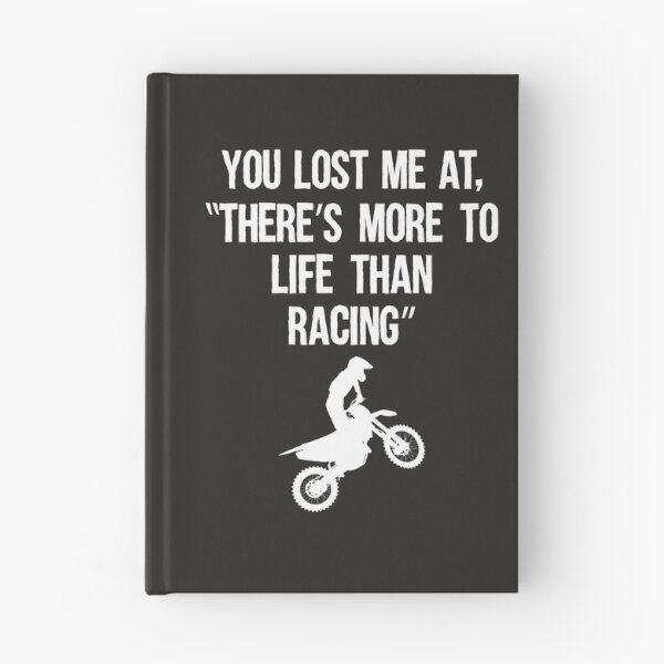 Item preview, You Lost Me  At Motocross Racers Dirt Bike Racing Motorcycles designed and sold by shoutoutshirtco.