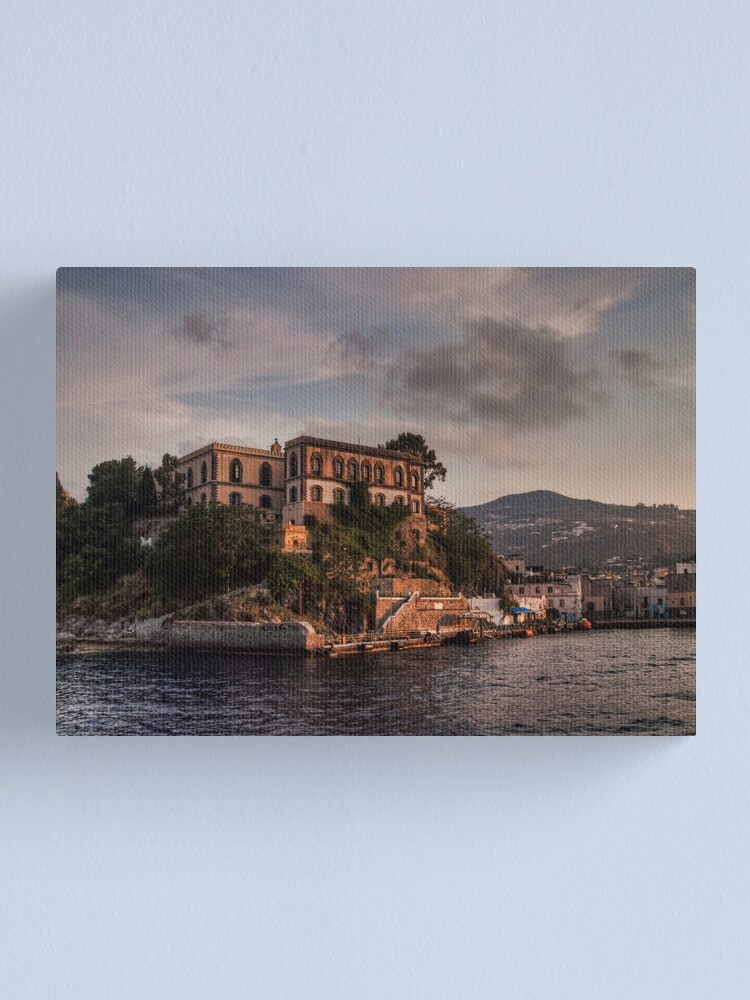 Alternate view of Il Castello Canvas Print