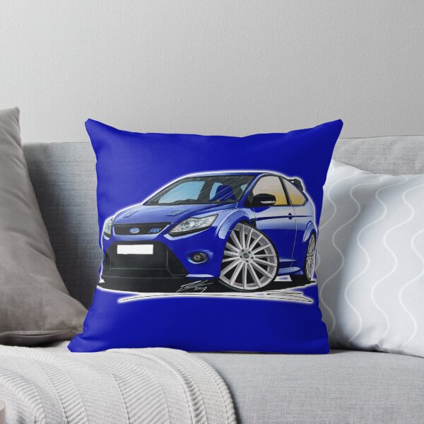 Item preview, Ford Focus RS (Mk2) Blue designed and sold by Yeomans Cartoons.