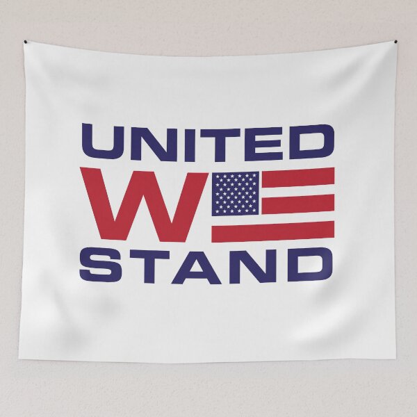 Item preview, United WE Stand FLAG Celebration Independence Fourth of July designed and sold by gstrehlow2011.