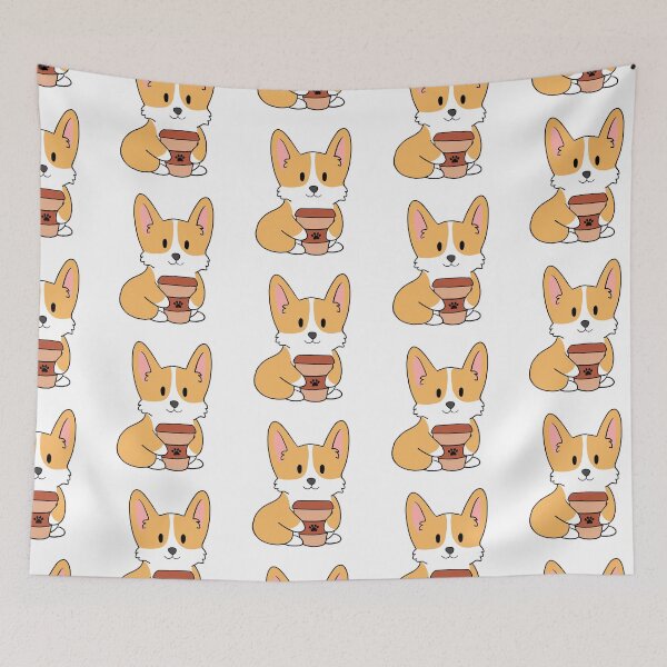 Item preview, Coffee Corgi designed and sold by BiscuitSnack.