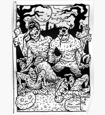 Misfits Comic-book Style Poster