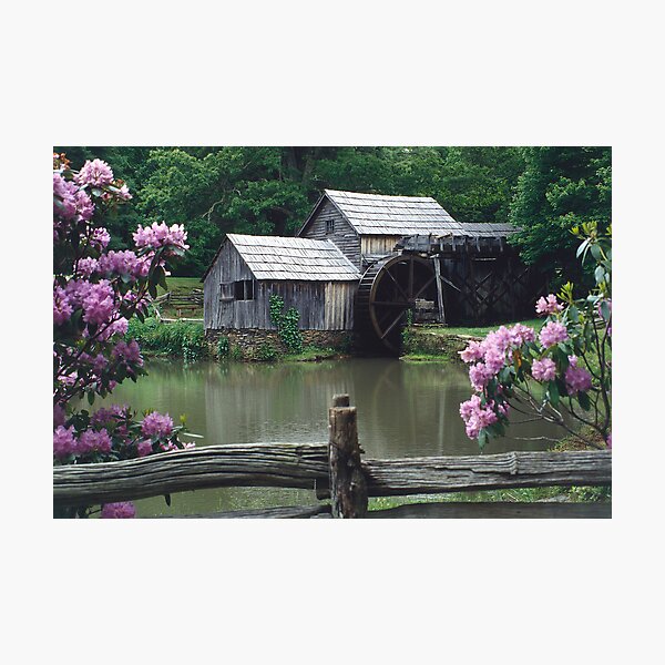Item preview, Mabry Mill - Spring designed and sold by Joe Elliott.