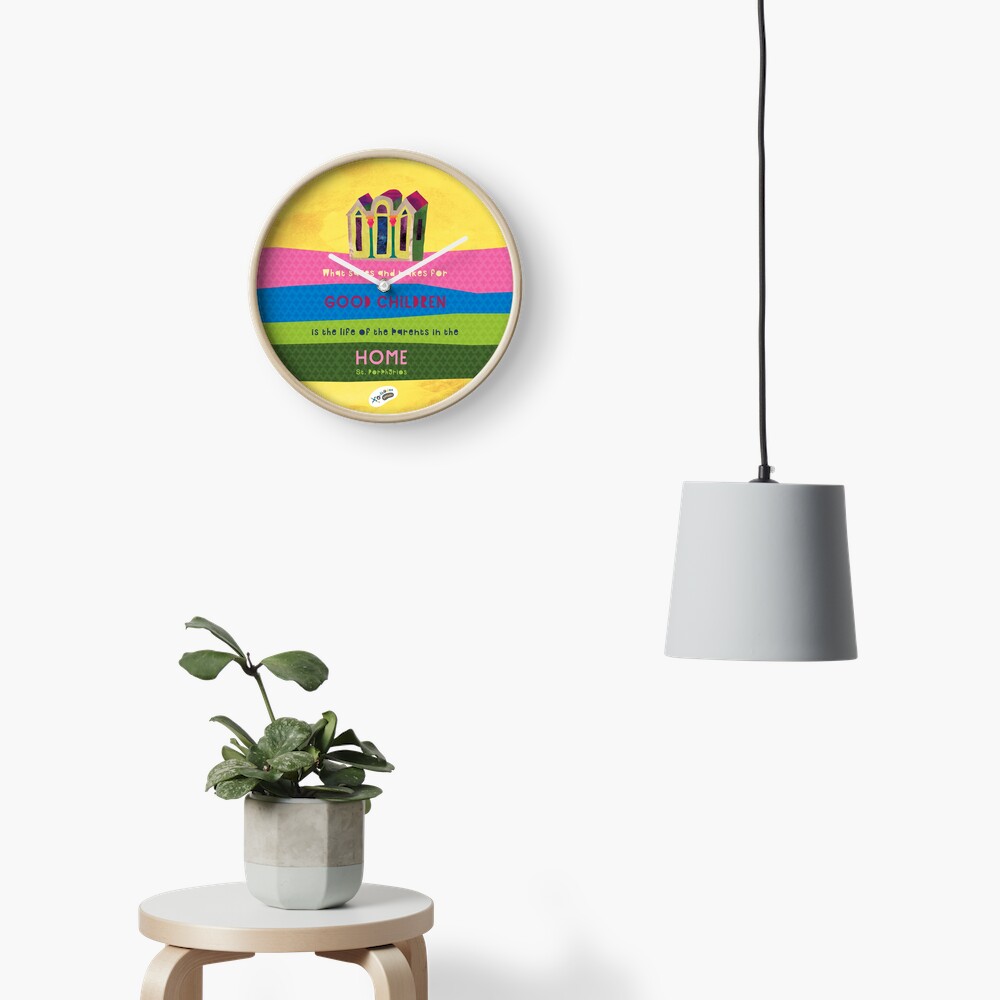 St. Porphyrios quote Clock