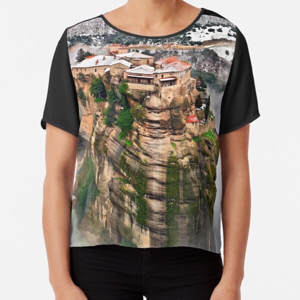 redbubble chiffon top