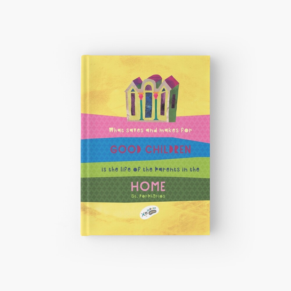 St. Porphyrios quote Hardcover Journal