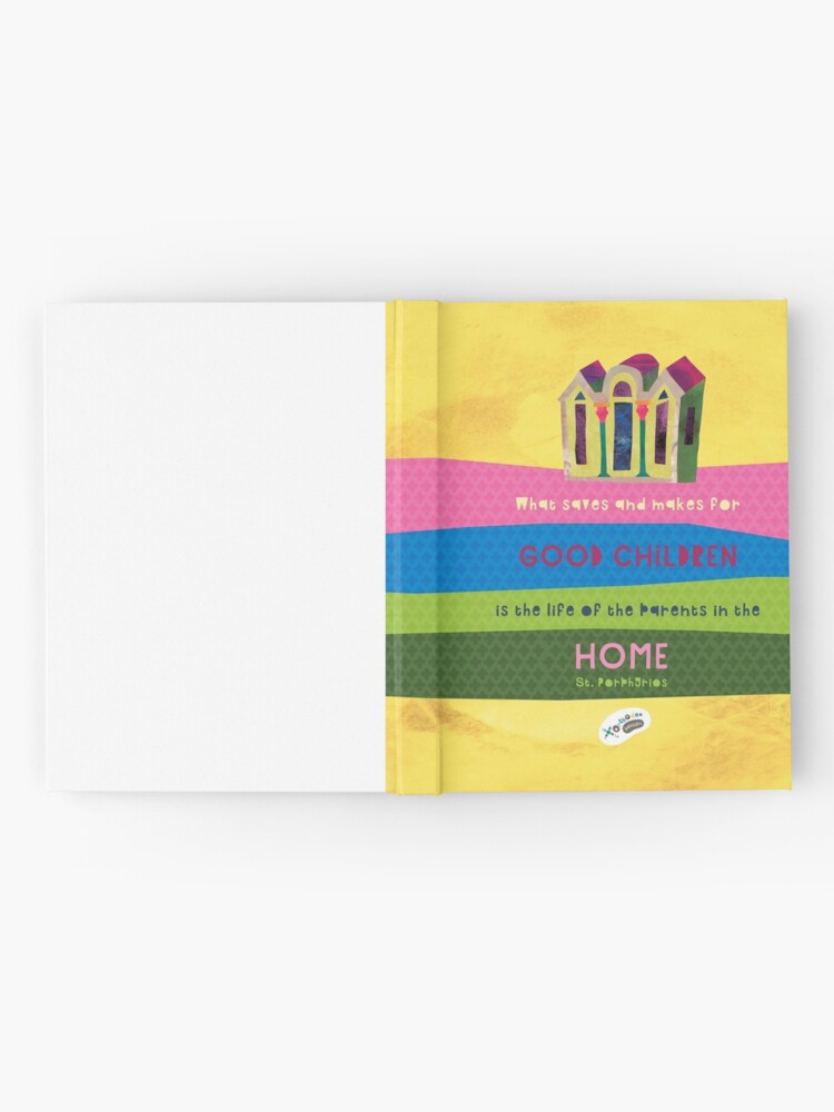 Alternate view of St. Porphyrios quote Hardcover Journal
