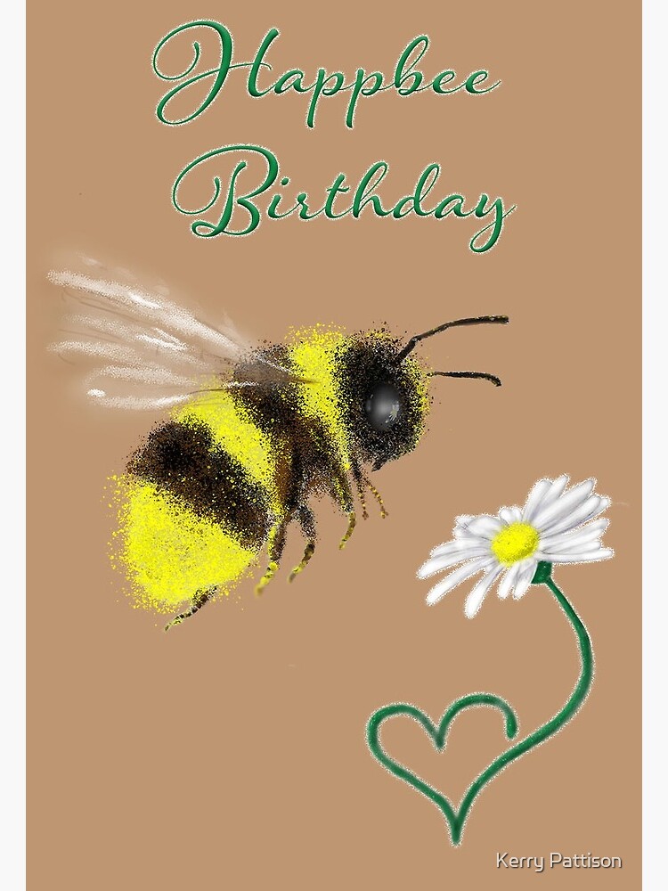 banderole anniversaire abeilles à thème happy bee day buzz