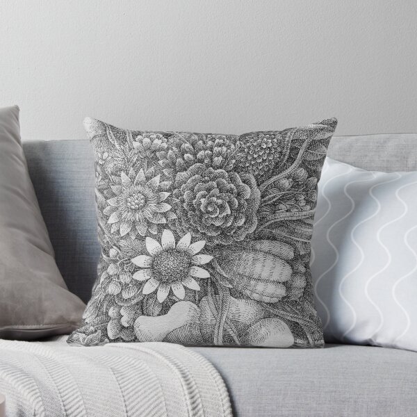 Item preview, Slover-Black and White-Floral#2 designed and sold by keithslover.