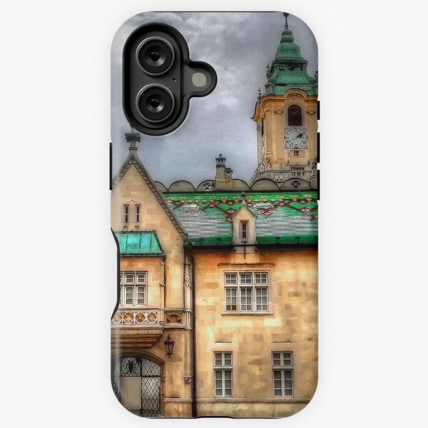 A Bratislava Square - A digital interpretation iPhone Tough Case