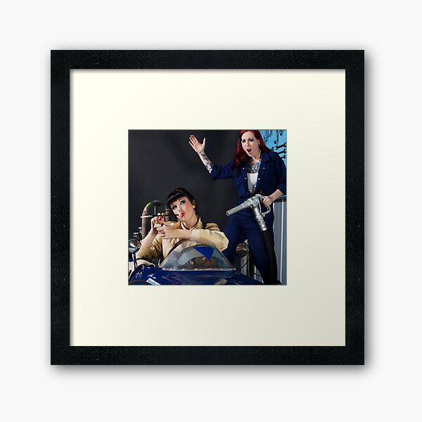 Pitstop series #4 Framed Art Print