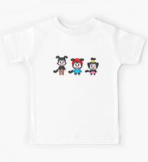 Animaniacs - Yakko, Wakko, & Dot Warner Chibi Pixels Kids Tee